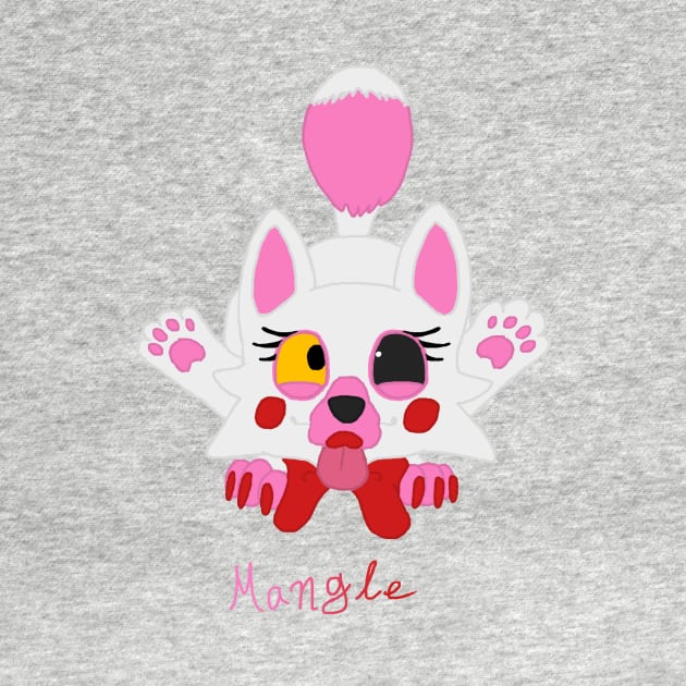 Lil' Mangle (FNAF) by NoelaniEternal